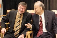 Professors Judea Pearl and Akbar Ahmed