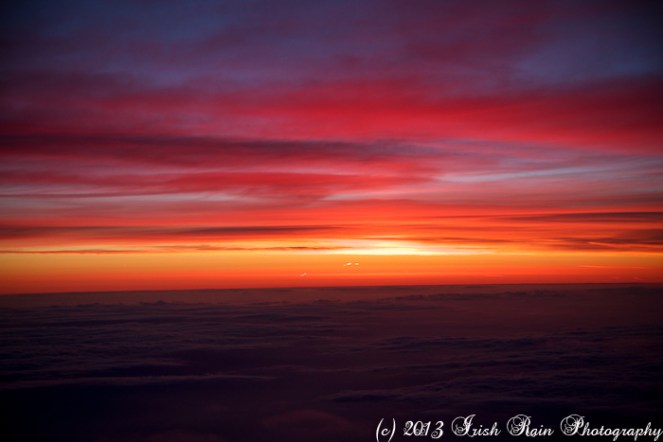 Flying Over the Irish Sea