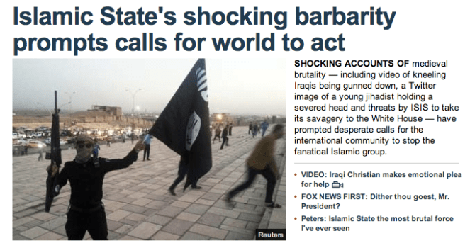 Fox News and the selective deployment of "barbarity