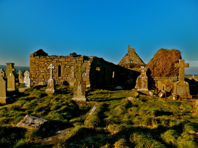 Killilagh church ruins, Doolin
