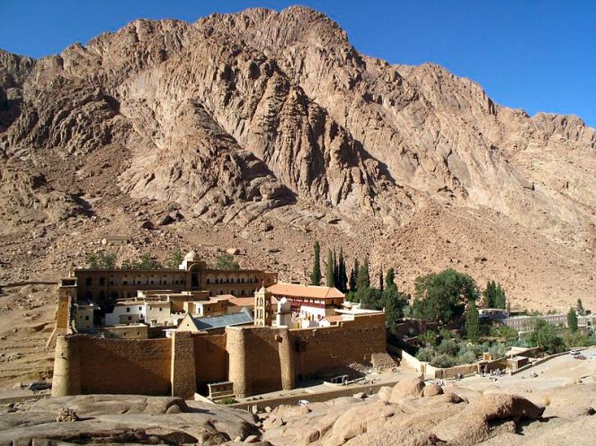 Saint Catherine's Monastery in Egypt